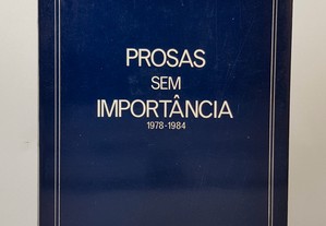Sottomayor Cardia // Prosas Sem Importância 1985