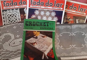 Revistas de crochet antigas/portes grátis