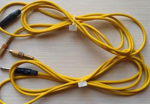 Klotz Profissional Instrument Cable (1 par = 6m) amarelo