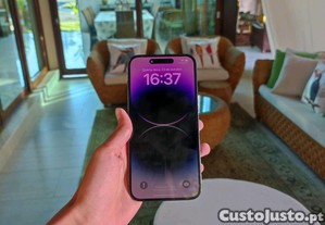 IPhone 14 pro max roxo 256gb como novo