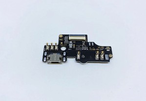 Conector de carga Micro USB com microfone para Alcatel 1s (2019)