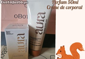 Aura, eau de perfum e loo corporal