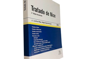 Tratado de Nice - J. L. da Cruz Vilaça / Miguel Gorjão-Henriques