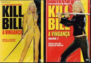 2 Filmes em DVD: Kill Bill A Vingança 1e2 - SELADO