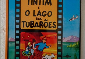 Livro - As aventuras de Tintin - Tintim e o Lago dos Tubarões