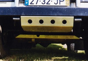 Proteções da barra direcção Land Rover Defender
