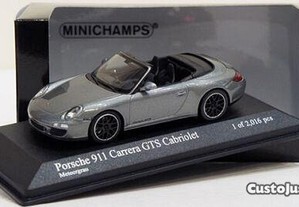 minichamps 1/43 porsche 911 carrera gts cabriolet