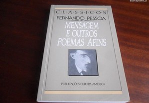 "Mensagem e outros Poemas Afins de Fernando Pessoa