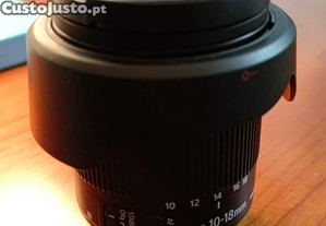 Objectiva Canon 10-18 IS STM