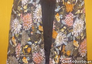 Blazer estampado lindo da Zara Woman