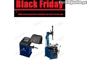 Lote de mquinas para trabalhar pneus Desmontadora - Equilibradora