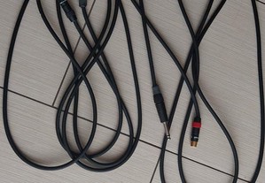 Klotz Professional Instrument Cable (1 par = 6m) preto