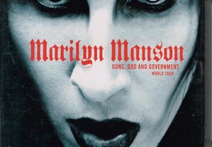DVD Marilyn Manson Guns, God and Government World Tour NOVO! SELADO!