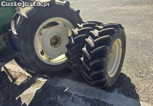 Rodas 360/70R24 e 280/70R16 New Holland TCE