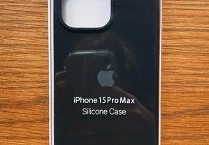 Capa de silicone Apple para iPhone 15 Pro Max