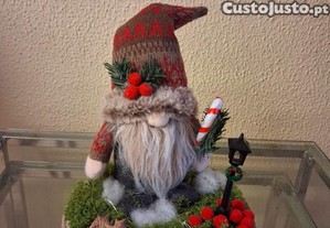 Decorao de Gnomo de Natal Novo