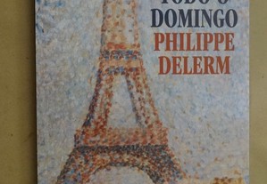 "Choveu Todo o Domingo" de Philippe Delerm - 1ª Edição