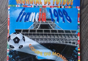 Caderneta de cromos de futebol - Mundial de Futbol Francia 1998