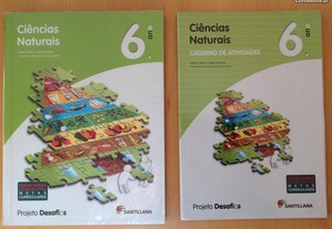 Ciências Naturais - 6ºano Manual+Caderno de ativ.