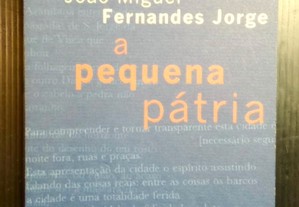 Livro A pequena pátria João Miguel Fernandes Jorge