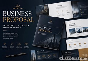 Criação de Apresentações Comerciais e PDFs Profissionais