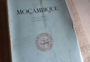Moçambique Curso extensão universitária ano lectivo 1 9 6 4 - 1 9 6 5