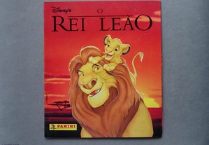 Caderneta de cromos O Rei Leão - Disney - Panini