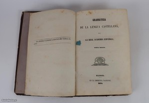 Gramática de La Lengua Castellana 1854
