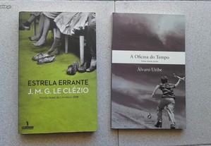 Obras de J.M.G. Le Clézio e Álvaro Uribe