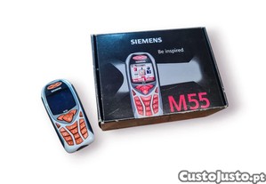 Telem�vel Siemens M55   Novo, com Caixa Original e Acess�rios