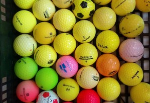 100 bolas de golf coloridas
