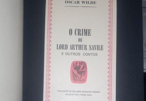 O crime de Lord Arthur Savile e outros contos, de Oscar Wilde.