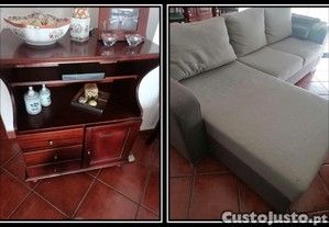 Mobílias de quarto, sala e sofá