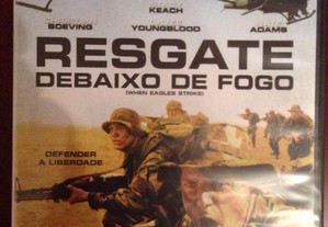 DVD Resgate Debaixo de Fogo Filme Christian Boeving Davee Youngblood Santiago