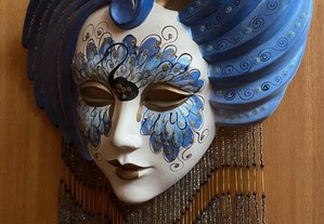 Máscara de Veneza La Gioia (Artesanal)