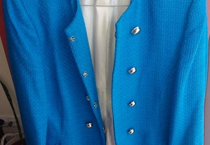 Jaqueta azulão da Zara