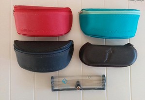 Caixas/Bolsas de protecção para óculos