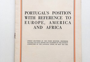 Portugal's Position with Reference To Europe...