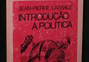 Livro Introdução à Política Jean-Pierre Lassale