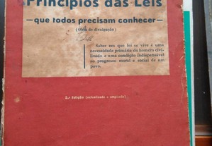 Livro "Princípios das Leis"