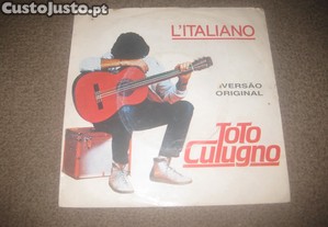 Disco em Vinil Single 45 rpm do Toto Cotugno 