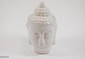 Buda , cabeça em cerâmica / 24 cm
