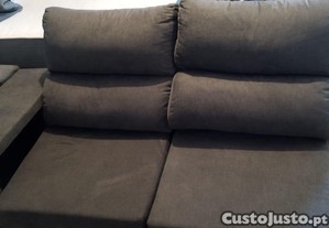 Sof Chaise Long com arrumao