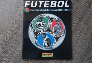 Caderneta de cromos de futebol vazia - Futebol 2000-2001 - Panini