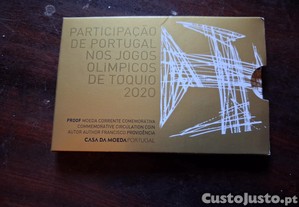 Moeda prof Participa��o de Portugal T�quio