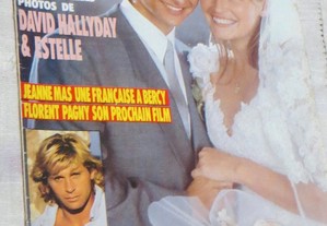 Música Anos 80 Salut Especial Casamento David Hallyday, Jean P. François com 2 fotos gigantes