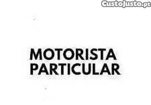 Motorista Particular com experiencia
