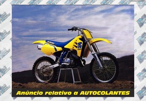 Autocolantes Suzuki RM 250 - 1989 1992