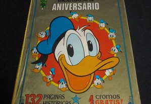 Livro BD Pato Donald Edição Especial de Aniversário 1 Morumbi 1985 