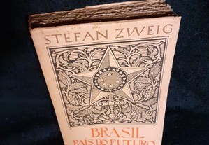 Brasil País do Futuro, de Stefan Zweig Livraria Civilização Editora 1943. Óptimo estado.